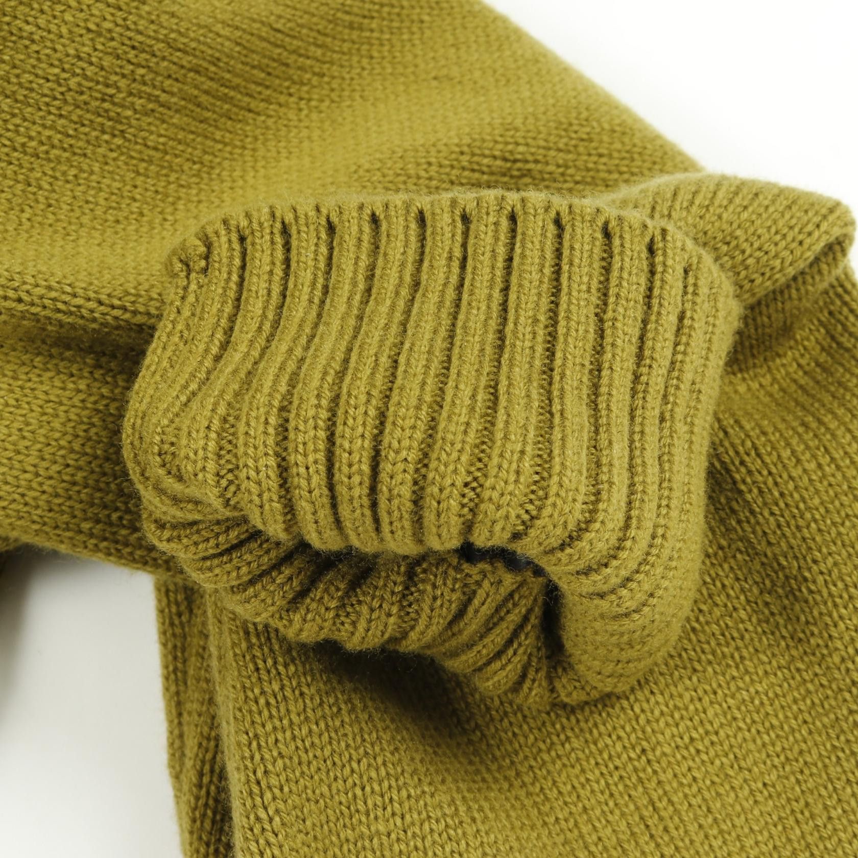 Hermes Hermes Hermes detail cuir tresse Wool Leather Knitwear Leather Tops Size ONE SIZE - 6 Thumbnail