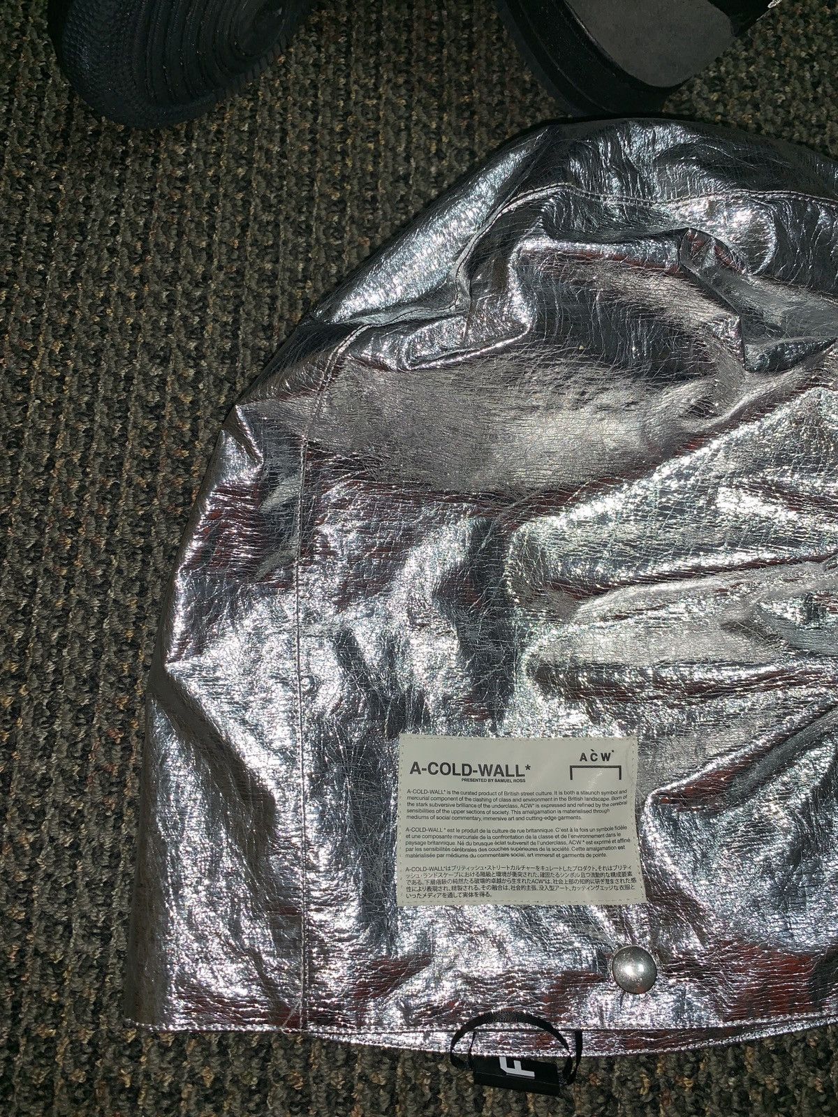 A-COLD-WALL* Metallic Hood Size ONE SIZE - 4 Thumbnail