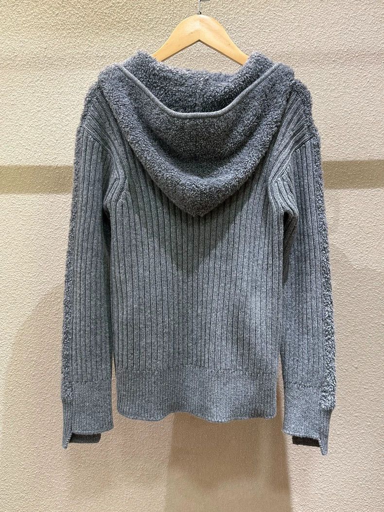 Loro Piana Loro Piana Gray Teddy Cashmere Hoodie Size US M / EU 48-50 / 2 - 3 Thumbnail