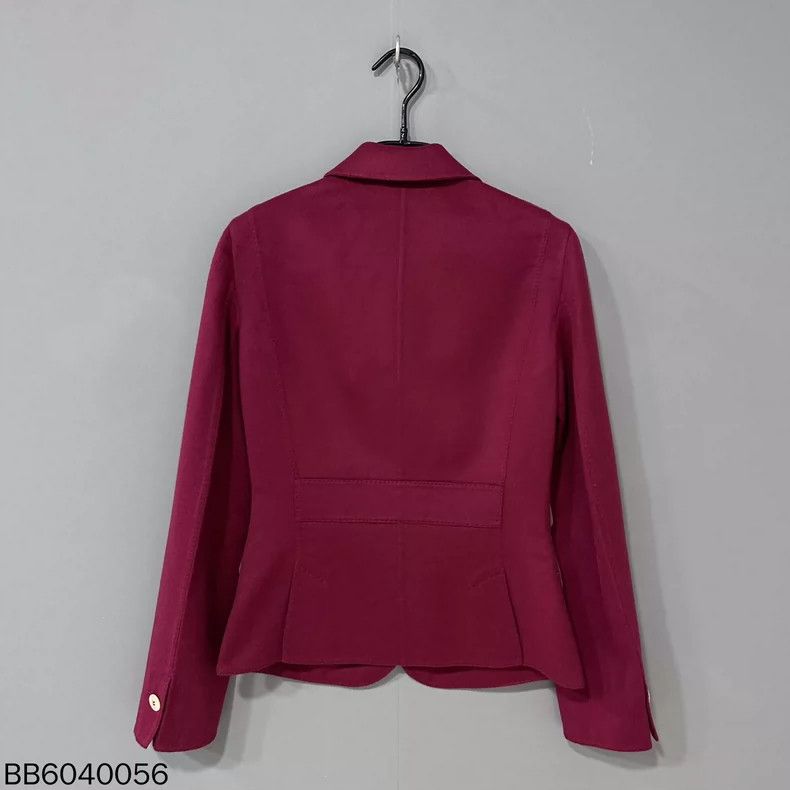 Loro Piana Burgundy Cashmere Blazer Jacket Size US M / EU 48-50 / 2 - 4 Thumbnail