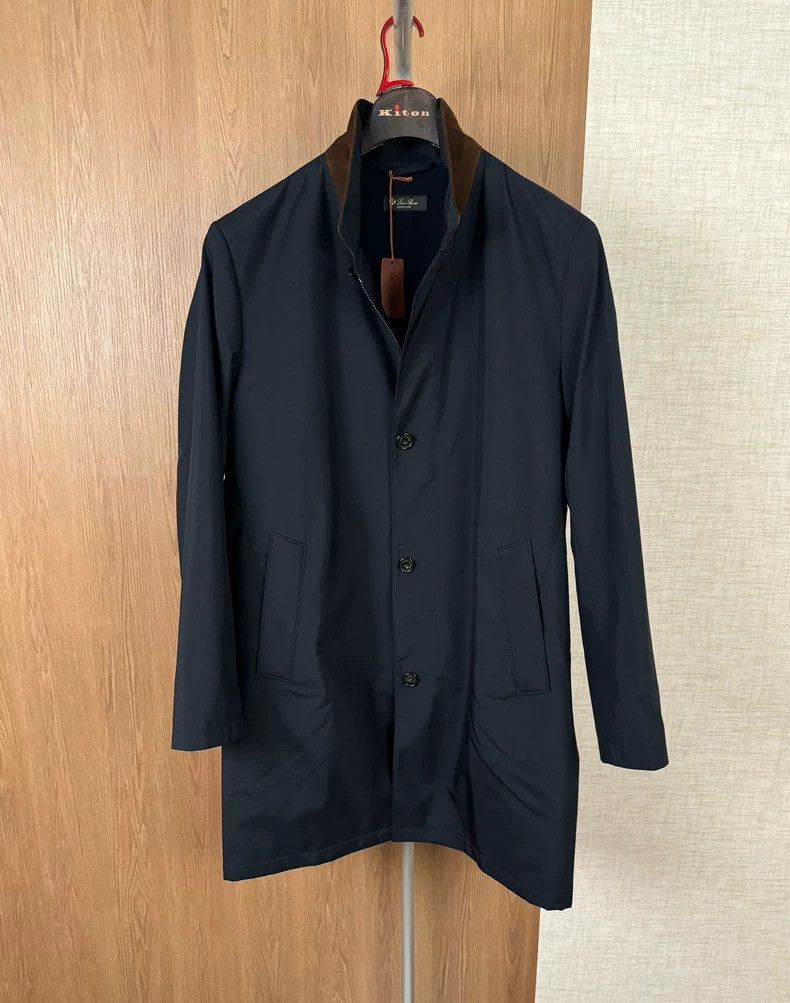 Ermenegildo Zegna Loro Piana Sebring 23AW Tech-Cashmere Trench Coat Size US M / EU 48-50 / 2 - 2 Thumbnail