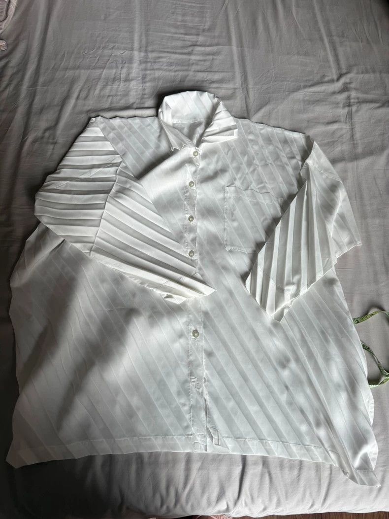 Issey Miyake Issey Miyake Me Pleated Shirt Size US M / EU 48-50 / 2 - 2 Thumbnail