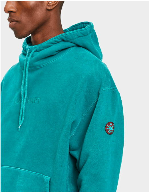 Cav Empt Cav Empt Overdye Heavy Hoody Green Grailed