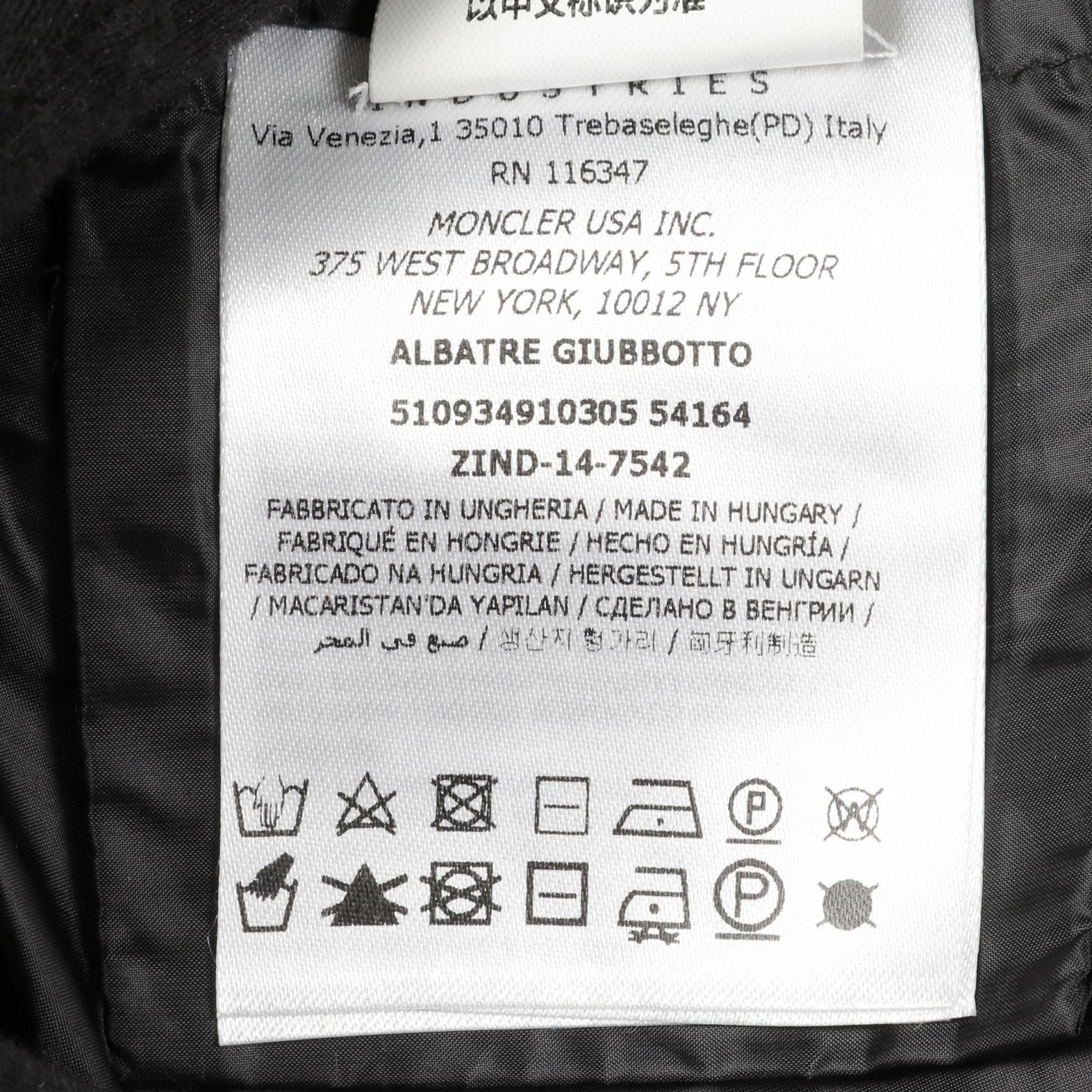 Moncler Moncler Moncler ALBATRE Nylon Outerwear Others Outerwear 49103 Size ONE SIZE - 5 Thumbnail