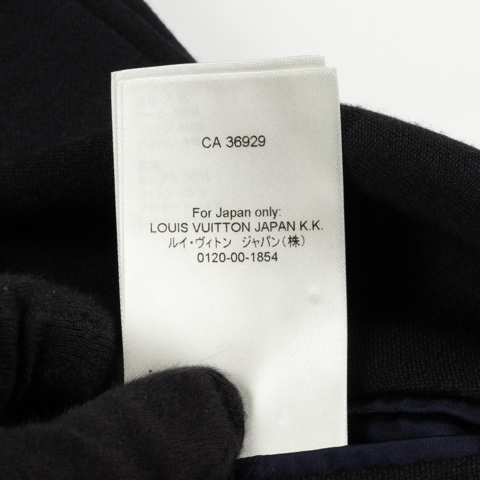 Louis Vuitton Louis Vuitton Louis Vuitton RM221Q ZLZ HKJ40E Wool Cotton Tailored Jacket Cotton Outerwear RM221Q ZLZ HKJ40E Size ONE SIZE - 4 Thumbnail