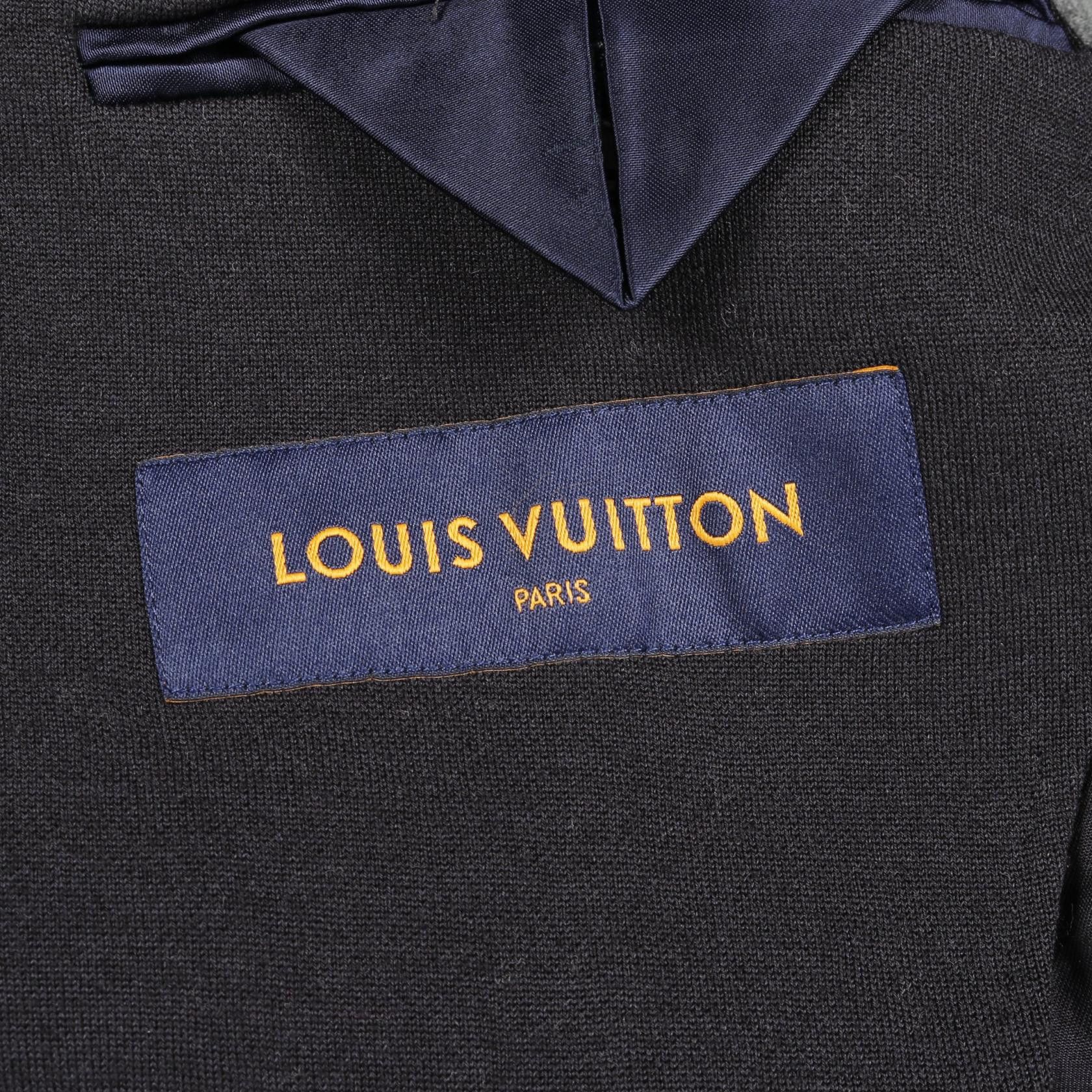Louis Vuitton Louis Vuitton Louis Vuitton RM221Q ZLZ HKJ40E Wool Cotton Tailored Jacket Cotton Outerwear RM221Q ZLZ HKJ40E Size ONE SIZE - 3 Thumbnail