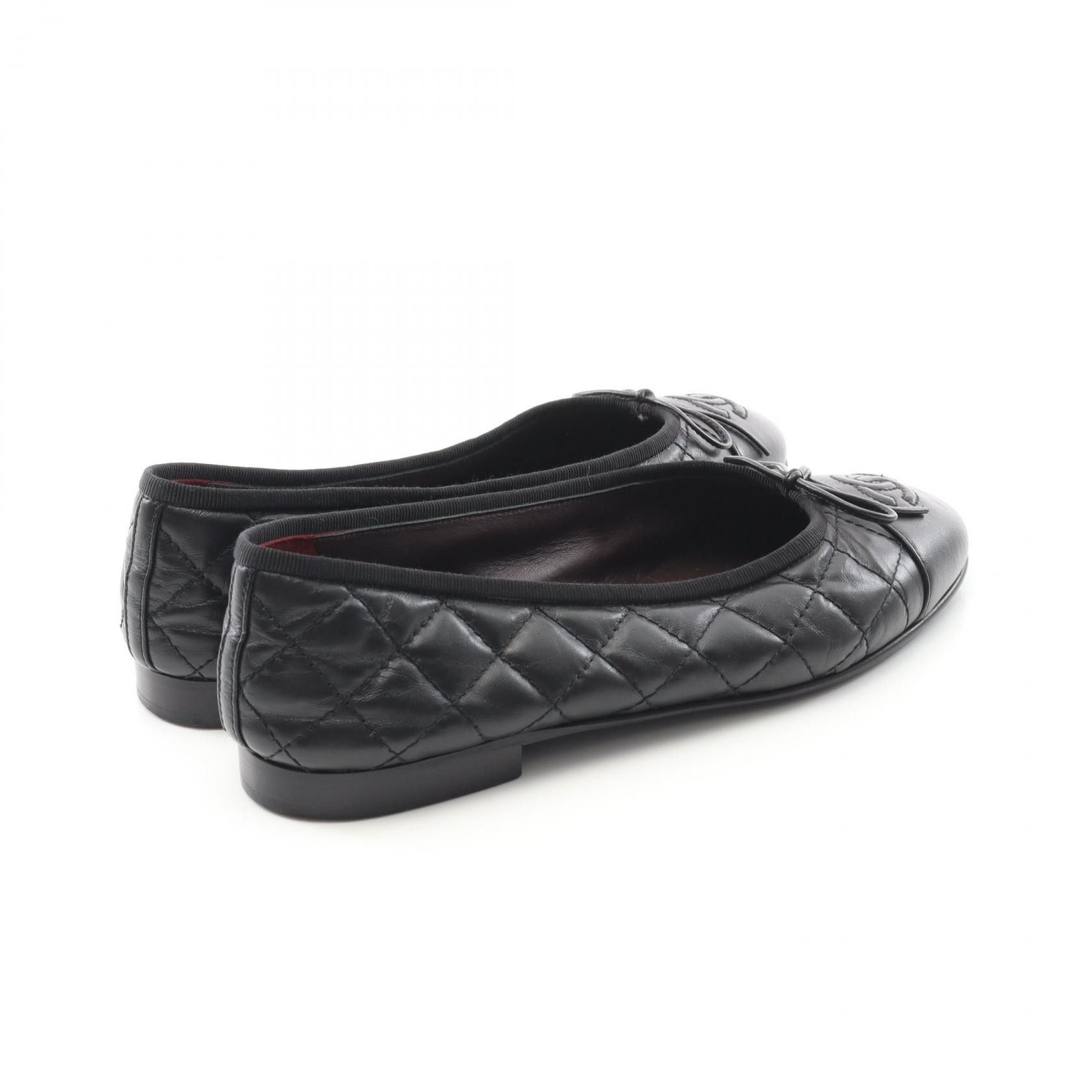 Chanel Chanel Chanel Ballerina Matelasse Leather Pumps Leather Shoes G26250 Size ONE SIZE - 2 Thumbnail