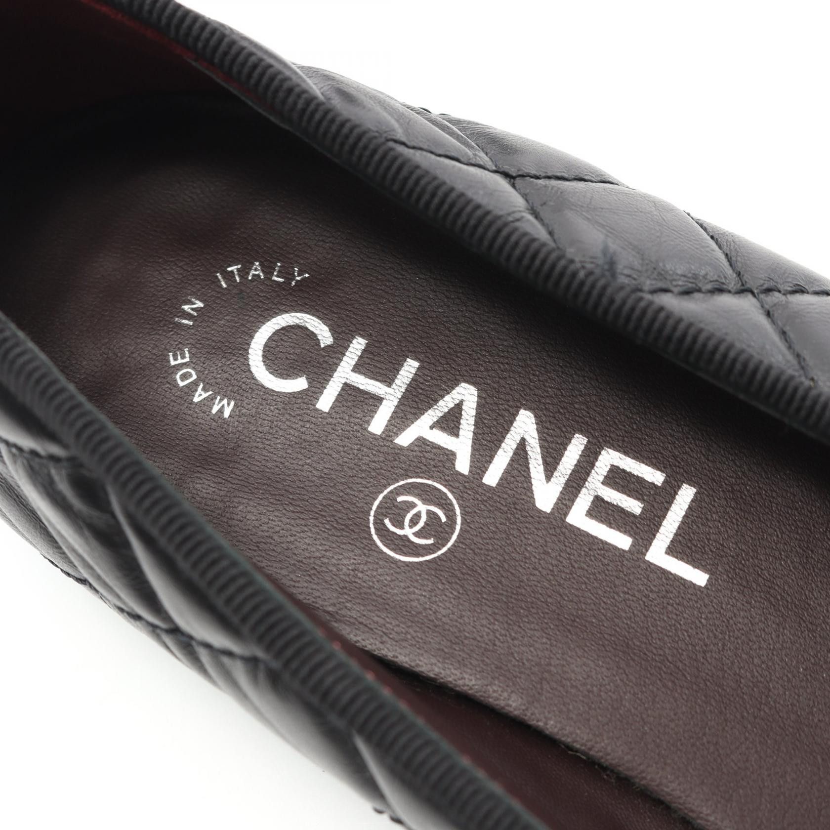 Chanel Chanel Chanel Ballerina Matelasse Leather Pumps Leather Shoes G26250 Size ONE SIZE - 5 Thumbnail