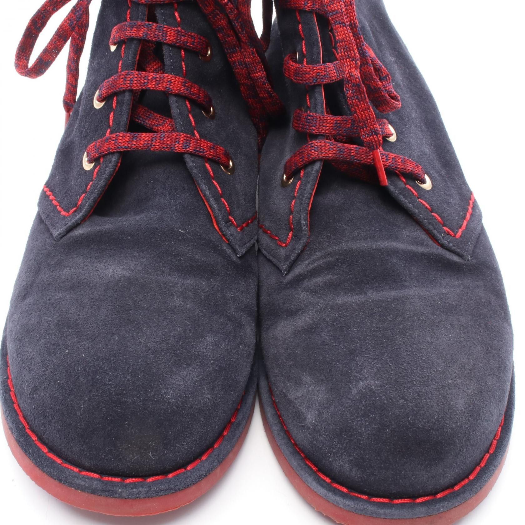 Chanel Chanel Chanel Desert Boot Suede Boots Suede Shoes Size ONE SIZE - 7 Thumbnail