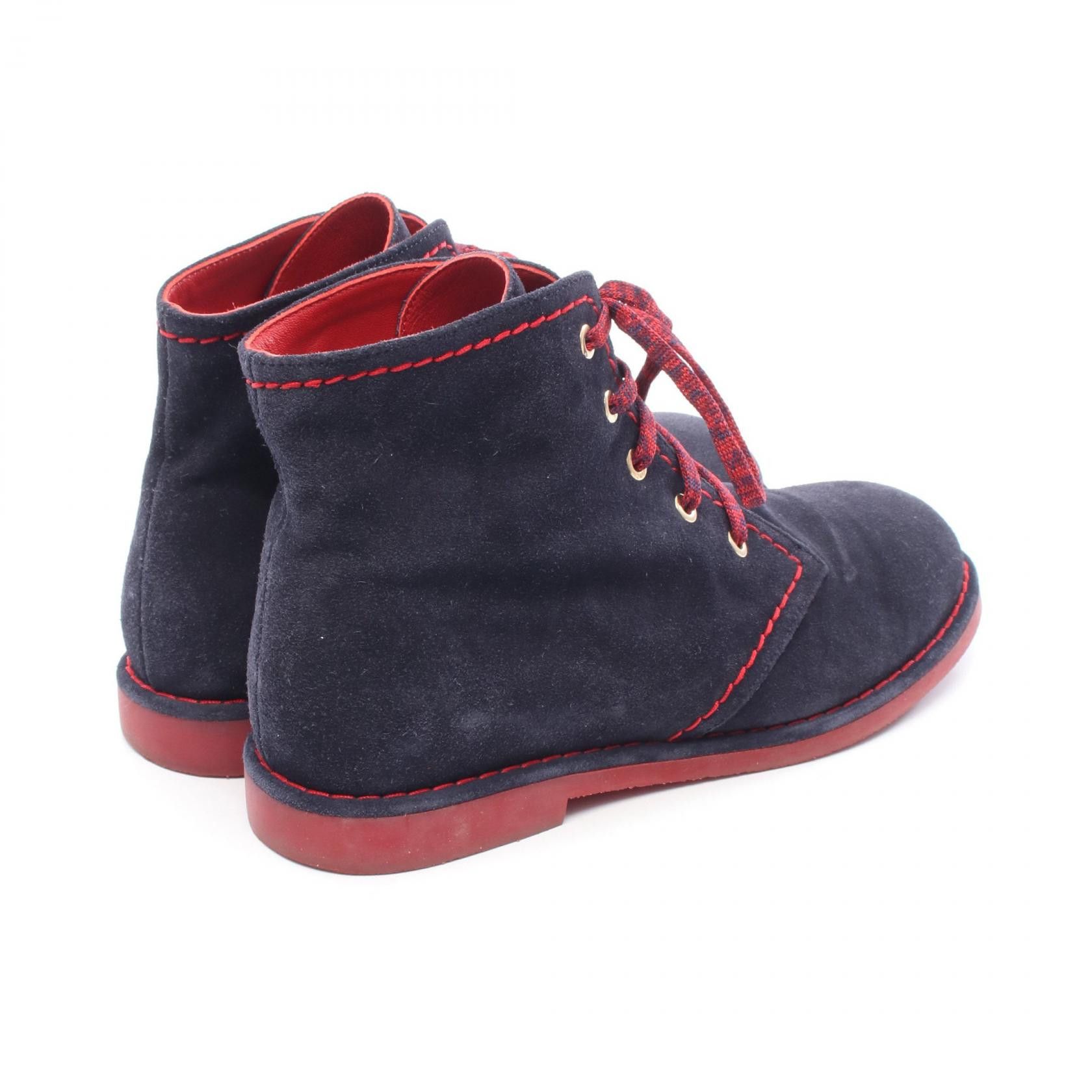 Chanel Chanel Chanel Desert Boot Suede Boots Suede Shoes Size ONE SIZE - 2 Thumbnail