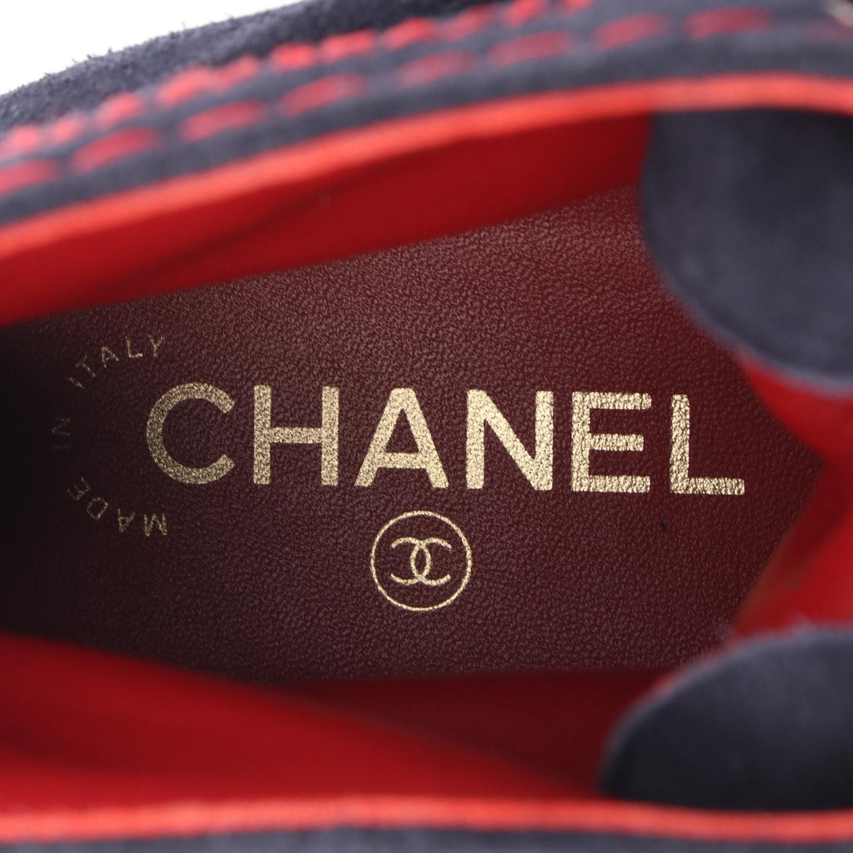 Chanel Chanel Chanel Desert Boot Suede Boots Suede Shoes Size ONE SIZE - 5 Thumbnail