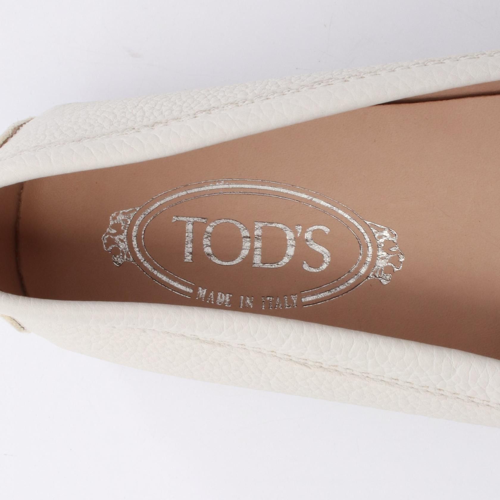 Tod's Tod's Tod's Loafer Leather Loafer Leather Shoes Size ONE SIZE - 5 Thumbnail