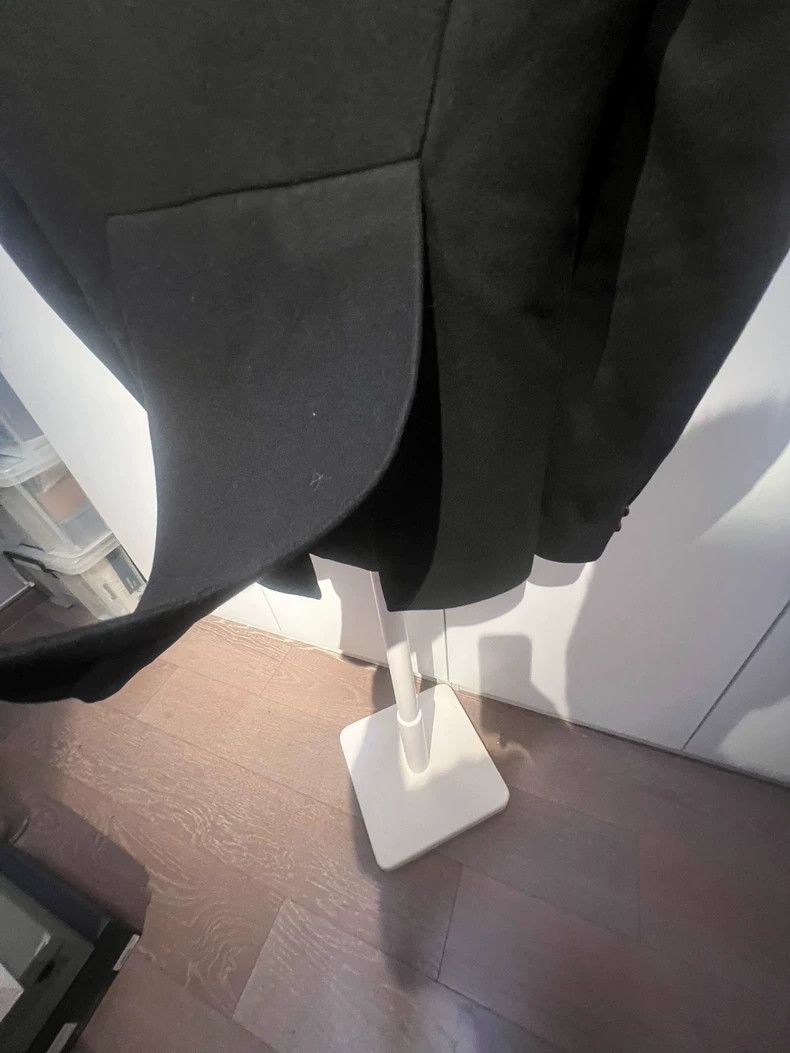 Rick Owens Rick Owens Black Wool Blend Blazer Size US M / EU 48-50 / 2 - 8 Thumbnail