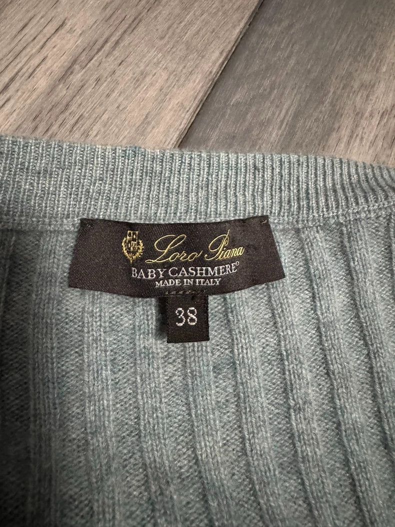 Ermenegildo Zegna Loro Piana Cashmere Zip Knit Cardigan Size US M / EU 48-50 / 2 - 8 Thumbnail