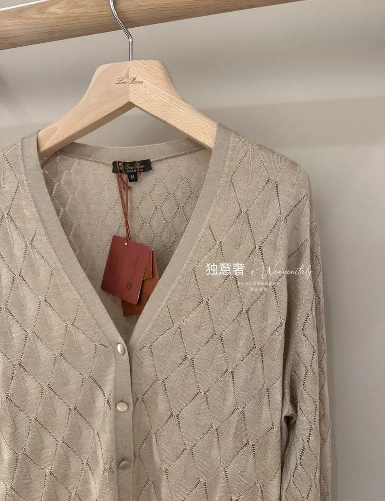 Loro Piana Loro Piana Women's Cashmere Silk Cardigan Size US S / EU 44-46 / 1 - 3 Thumbnail
