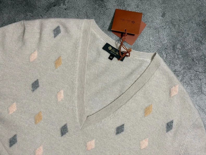 Ermenegildo Zegna Loro Piana Women's Cashmere Sweater Size US L / EU 52-54 / 3 - 5 Thumbnail