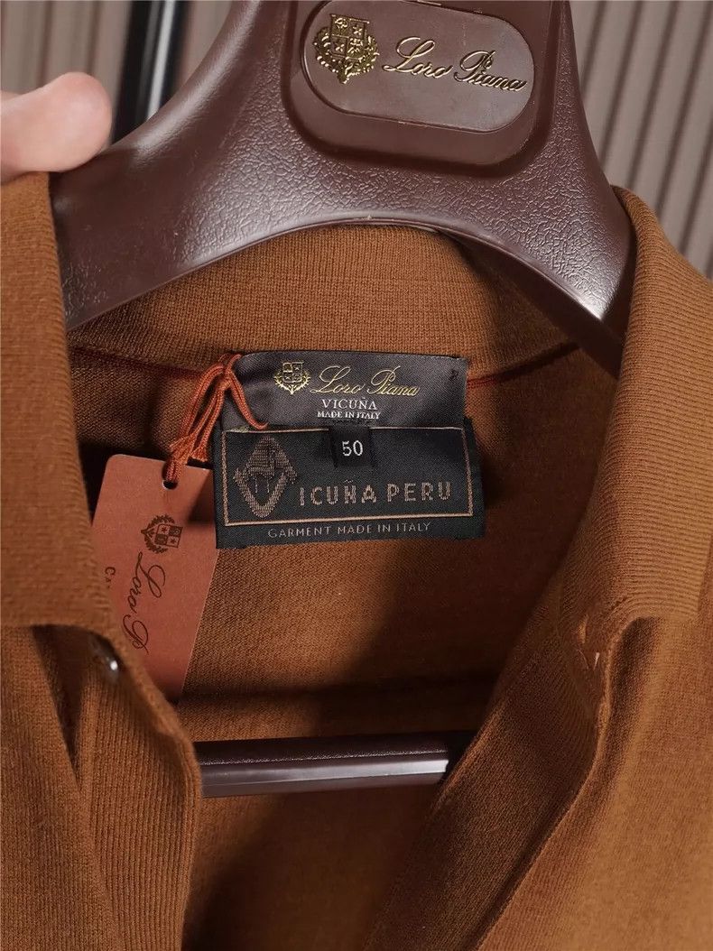 Ermenegildo Zegna Loro Piana 100% Vicuna Knit Shirt Size US M / EU 48-50 / 2 - 4 Thumbnail