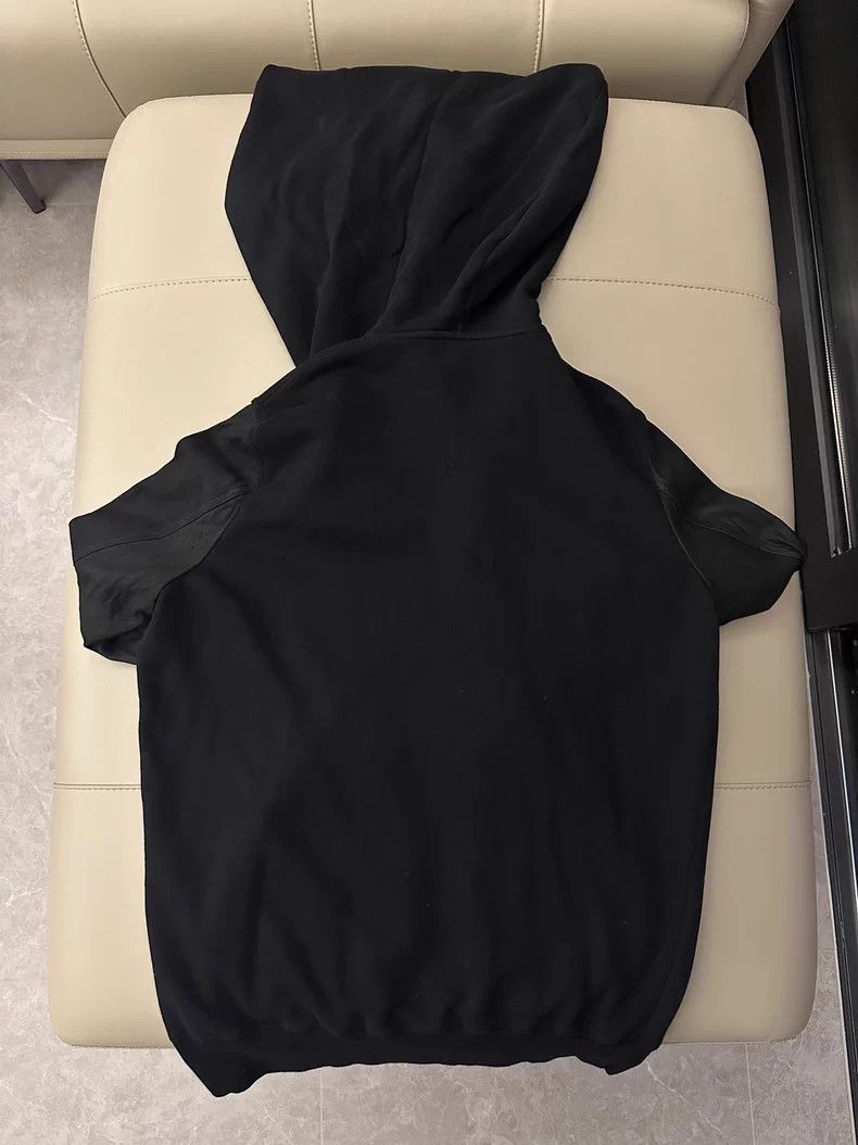 Rick Owens Drkshdw Rick Owens DRKSHDW Hooded Leather Sleeve Jacket Size US M / EU 48-50 / 2 - 4 Thumbnail