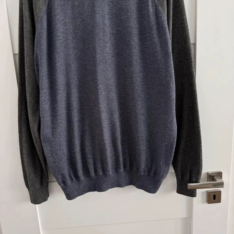 Ermenegildo Zegna Loro Piana Men's Silk Cashmere Sweater Size US L / EU 52-54 / 3 - 5 Thumbnail