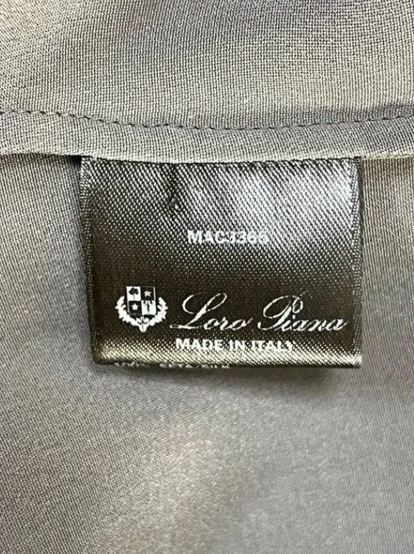 Loro Piana Loro Piana Women's Silk Long Sleeve Shirt Size US S / EU 44-46 / 1 - 6 Thumbnail