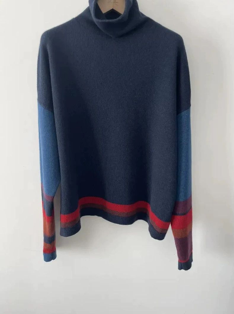 Loro Piana Loro Piana Women's Cashmere Turtleneck Sweater Size US XL / EU 56 / 4 - 7 Thumbnail