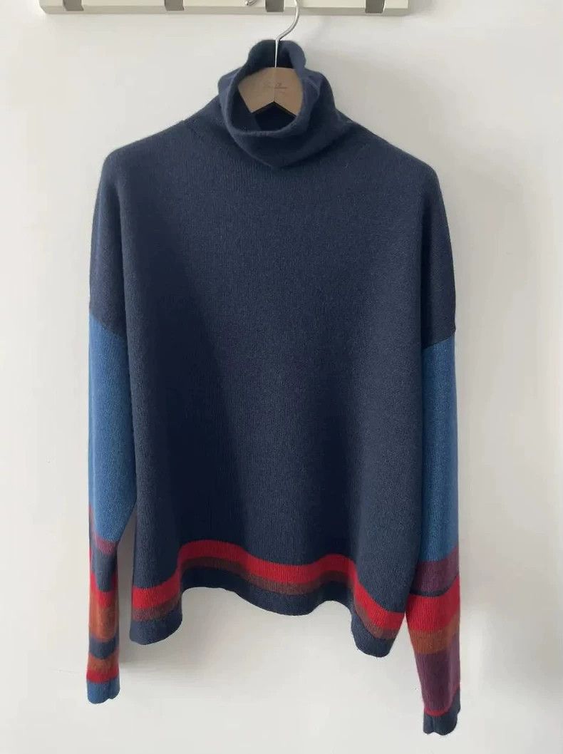 Loro Piana Loro Piana Women's Cashmere Turtleneck Sweater Size US XL / EU 56 / 4 - 4 Thumbnail