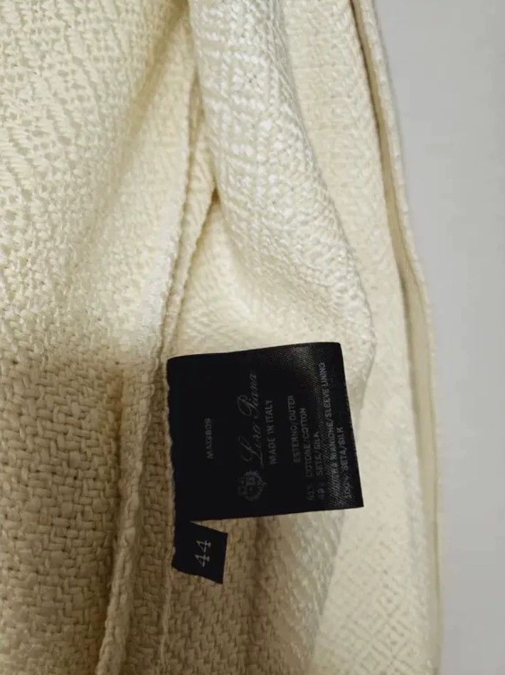 Loro Piana Loro Piana Women's Silk Cotton Jacket Size US L / EU 52-54 / 3 - 4 Thumbnail