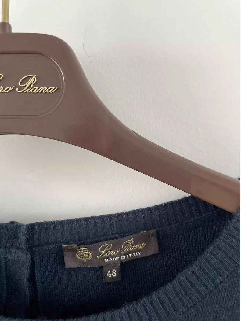 Loro Piana Loro Piana Women's Stripped Cashmere Top Size US XXL / EU 58 / 5 - 3 Thumbnail