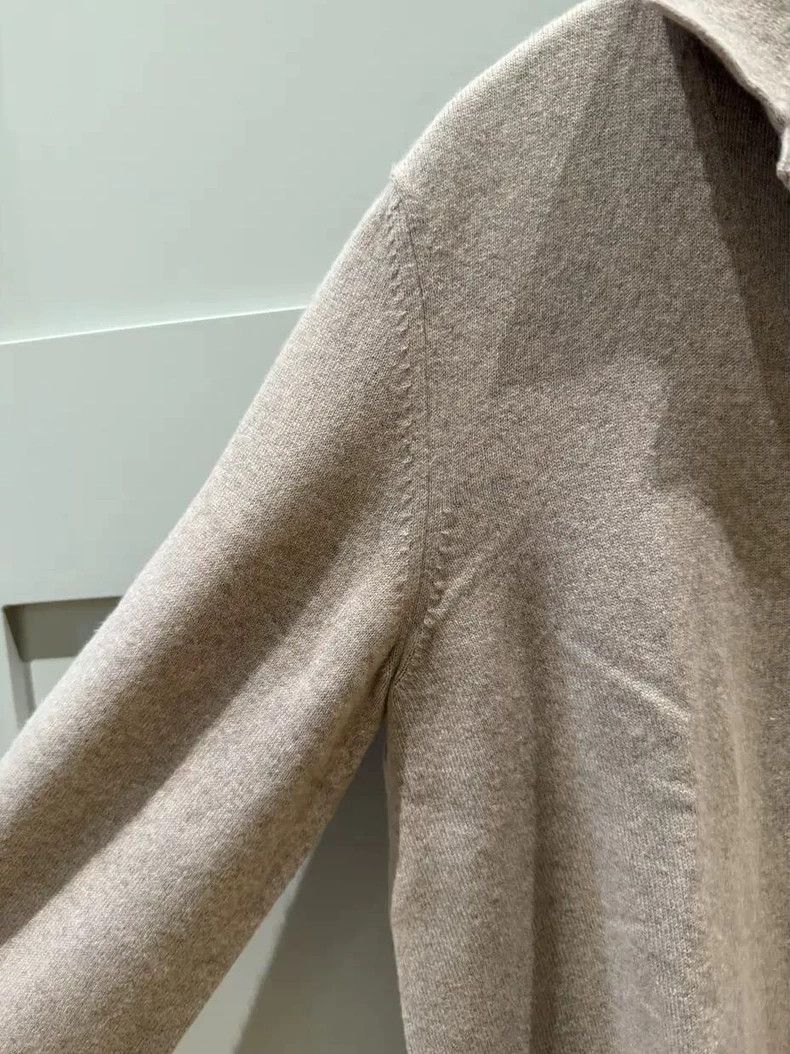 Loro Piana LoroPiana Women's Cashmere Polo Sweater Size US S / EU 44-46 / 1 - 5 Thumbnail