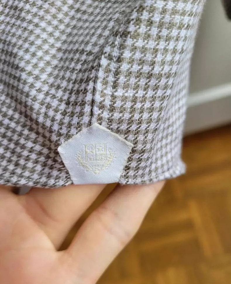 Ermenegildo Zegna Loro Piana Men's Linen Button-Up Shirt Size US XL / EU 56 / 4 - 6 Thumbnail