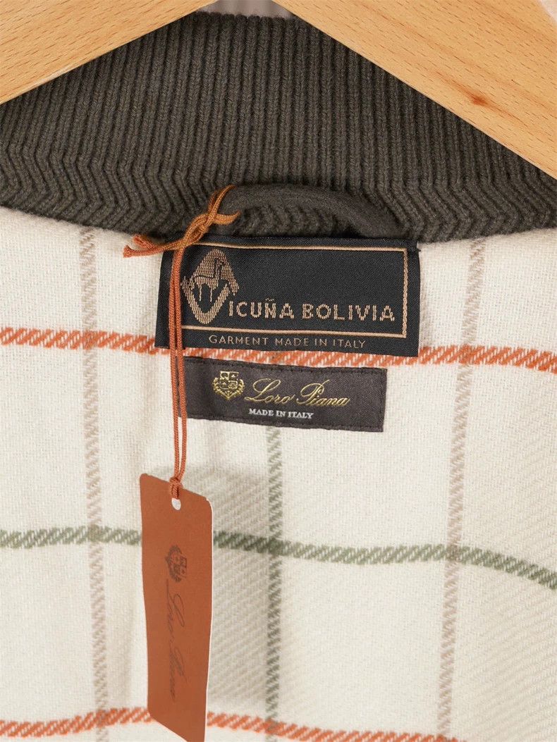 Loro Piana Loro Piana Men's Vicuna Bomber Jacket Size US XXL / EU 58 / 5 - 6 Thumbnail