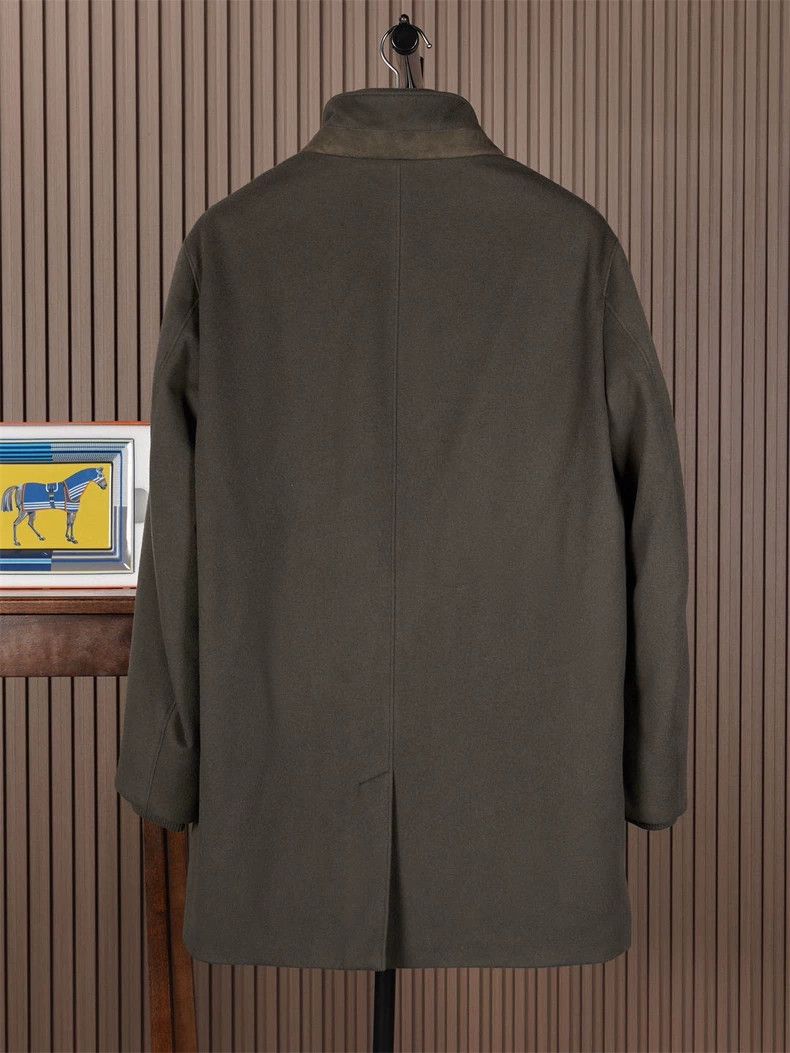 Loro Piana Loro Piana Vicuna Wool Thick Coat Size US L / EU 52-54 / 3 - 5 Thumbnail