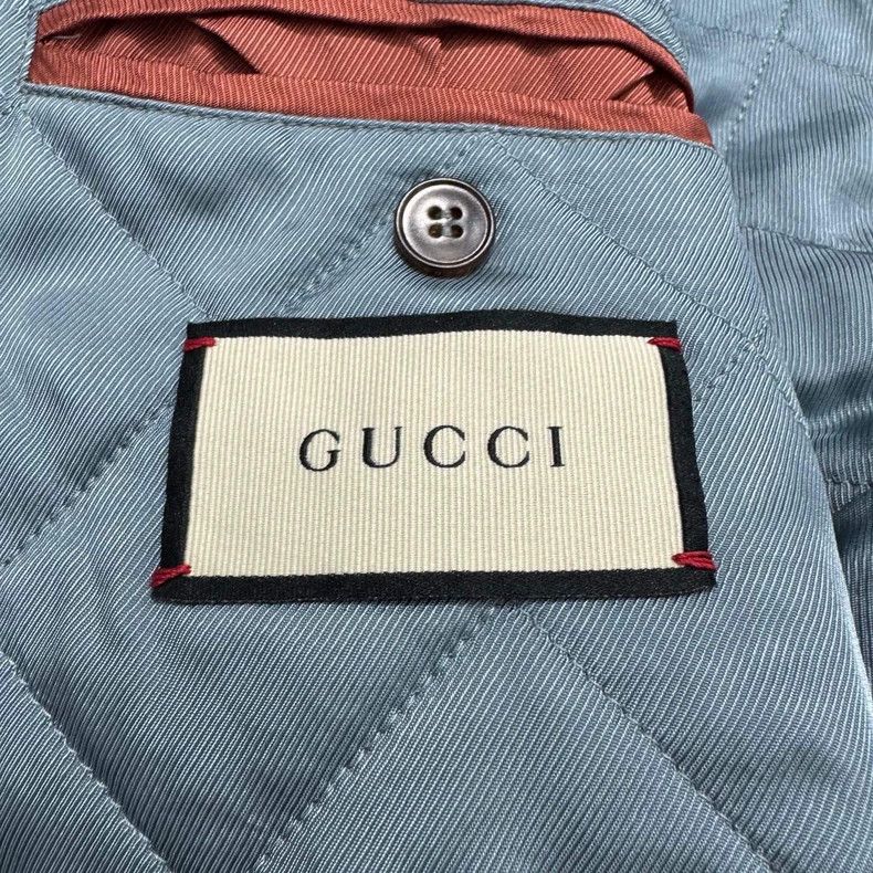 Gucci Gucci Silk Cotton Show Jacket Size US L / EU 52-54 / 3 - 3 Thumbnail