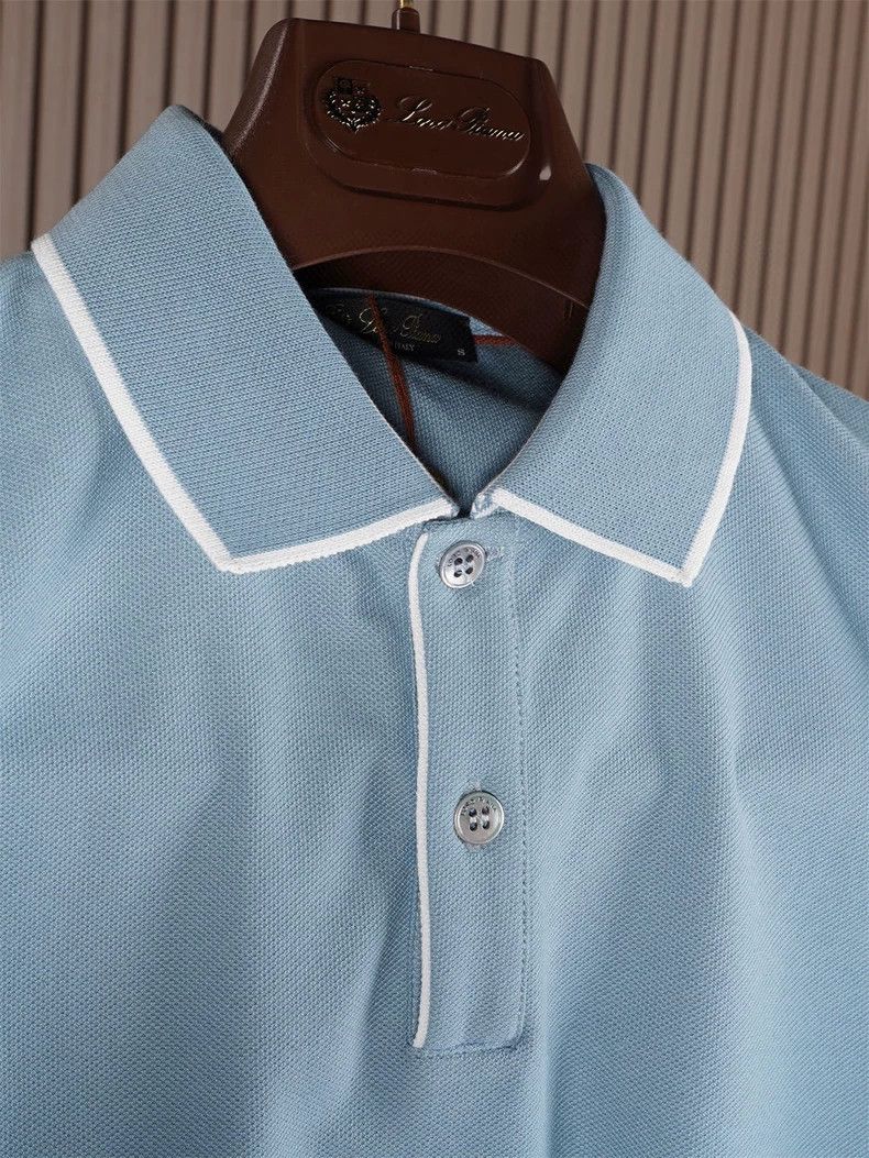 Ermenegildo Zegna Loro Piana 2025 Men's Short Sleeve Polo Size US S / EU 44-46 / 1 - 3 Thumbnail