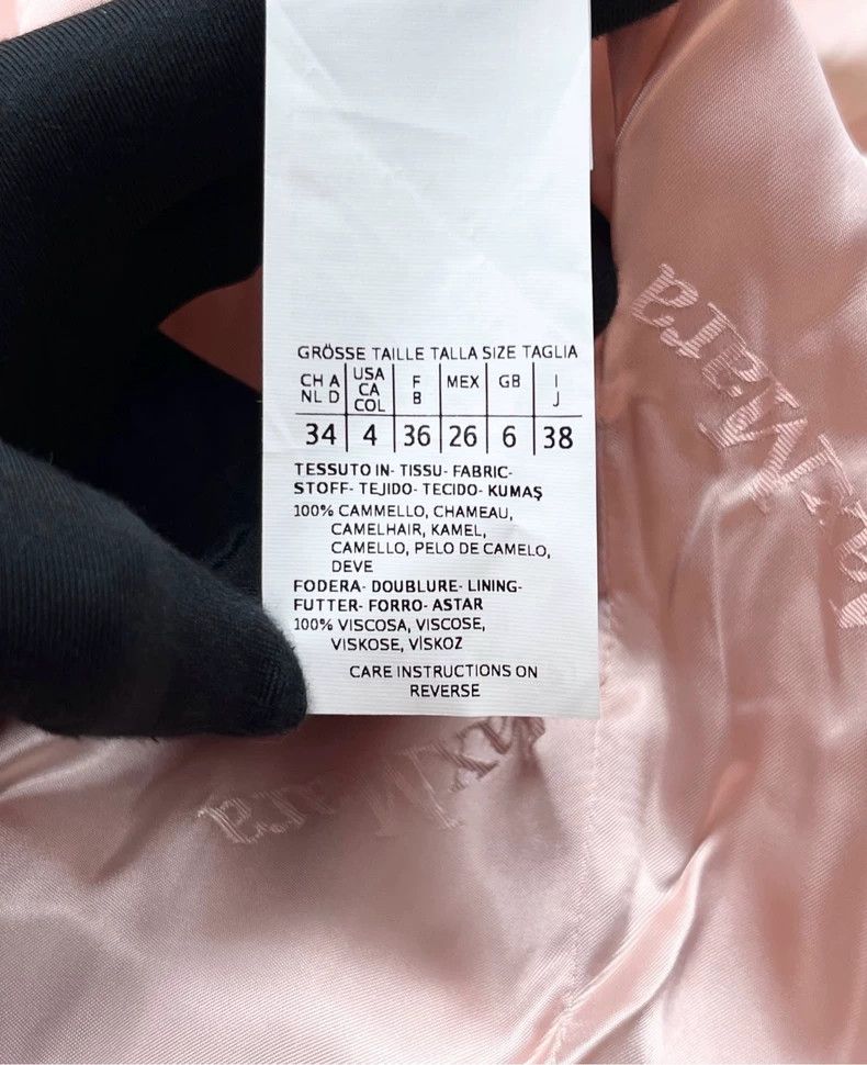 Missing Since Thursday MaxMara Pink Camel Hair Robe Coat Size US M / EU 48-50 / 2 - 5 Thumbnail
