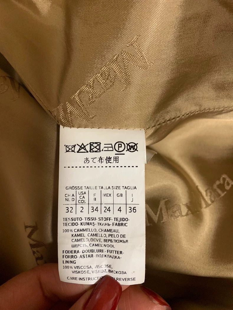 Vintage MaxMara Rialto Hooded Robe Coat Size US S / EU 44-46 / 1 - 7 Thumbnail