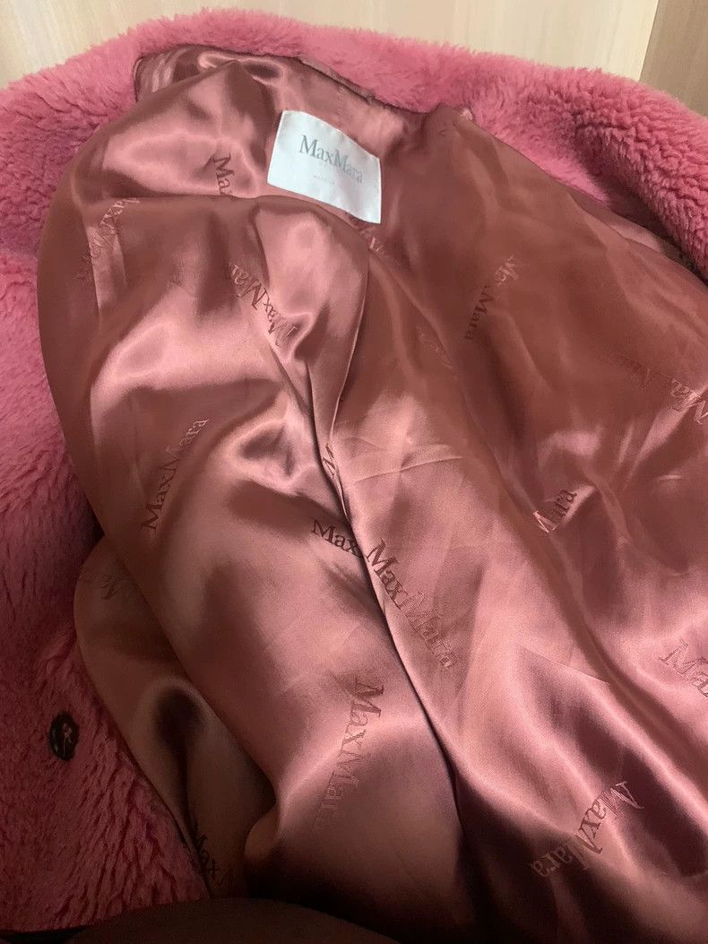 Max Mara Max Mara Teddy Long Pink Coat Size US S / EU 44-46 / 1 - 9 Thumbnail