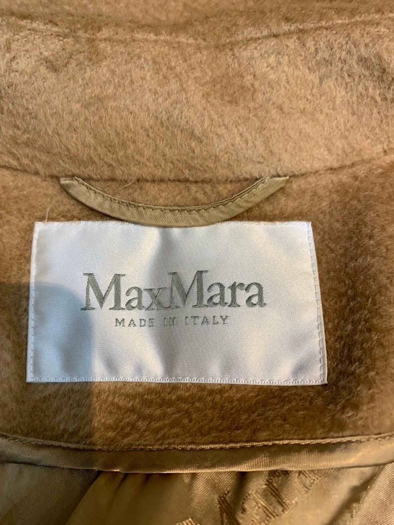 Vintage MaxMara Manuela Camel Wool Coat Size US XS / EU 42 / 0 - 4 Thumbnail