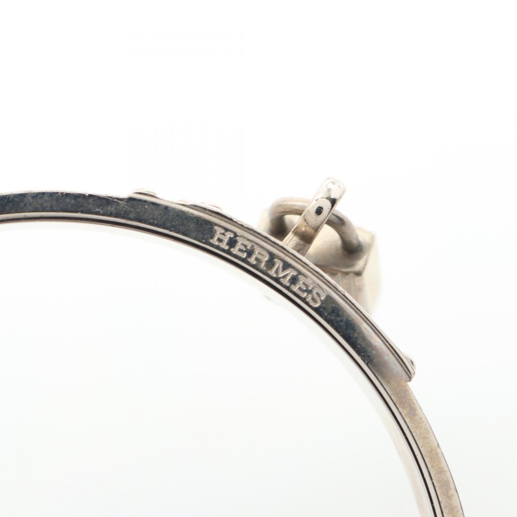 Hermes Hermes Hermes Kelly Lizard Stainless Steel Bangle Metal Bangle Size ONE SIZE - 3 Thumbnail