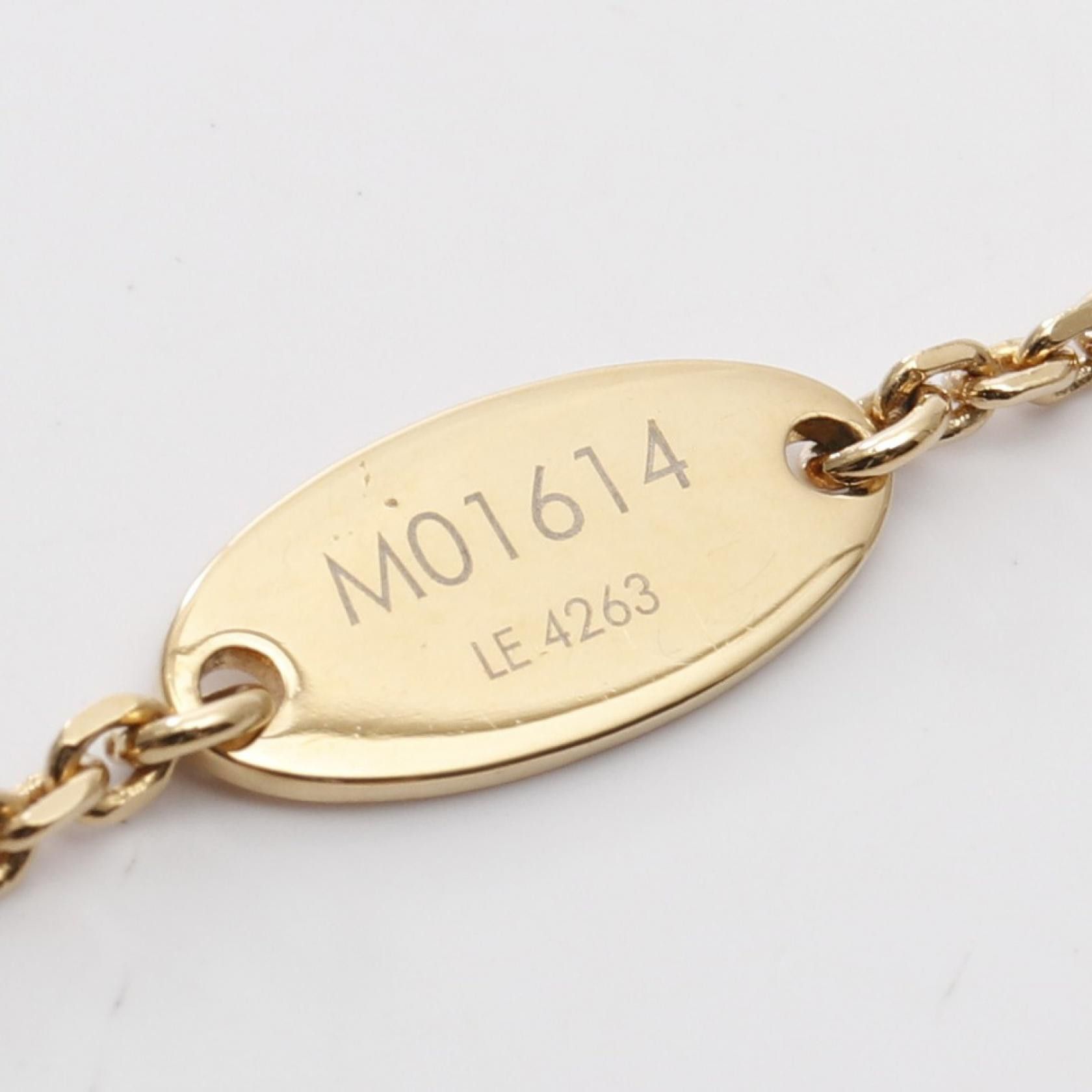 Louis Vuitton Louis Vuitton Louis Vuitton Baby Louis Necklace Metal Necklace M01614 Size ONE SIZE - 7 Thumbnail