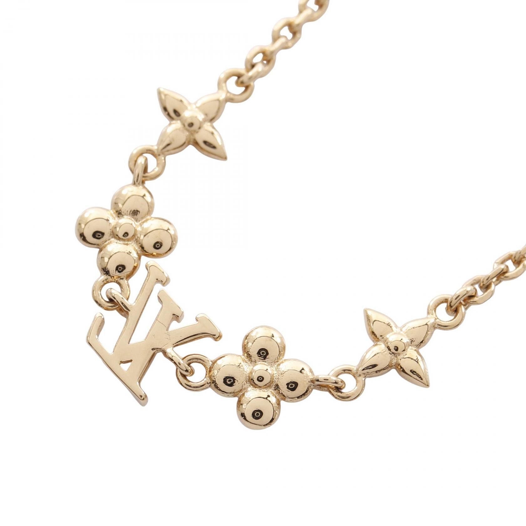 Louis Vuitton Louis Vuitton Louis Vuitton Baby Louis Necklace Metal Necklace M01614 Size ONE SIZE - 2 Thumbnail