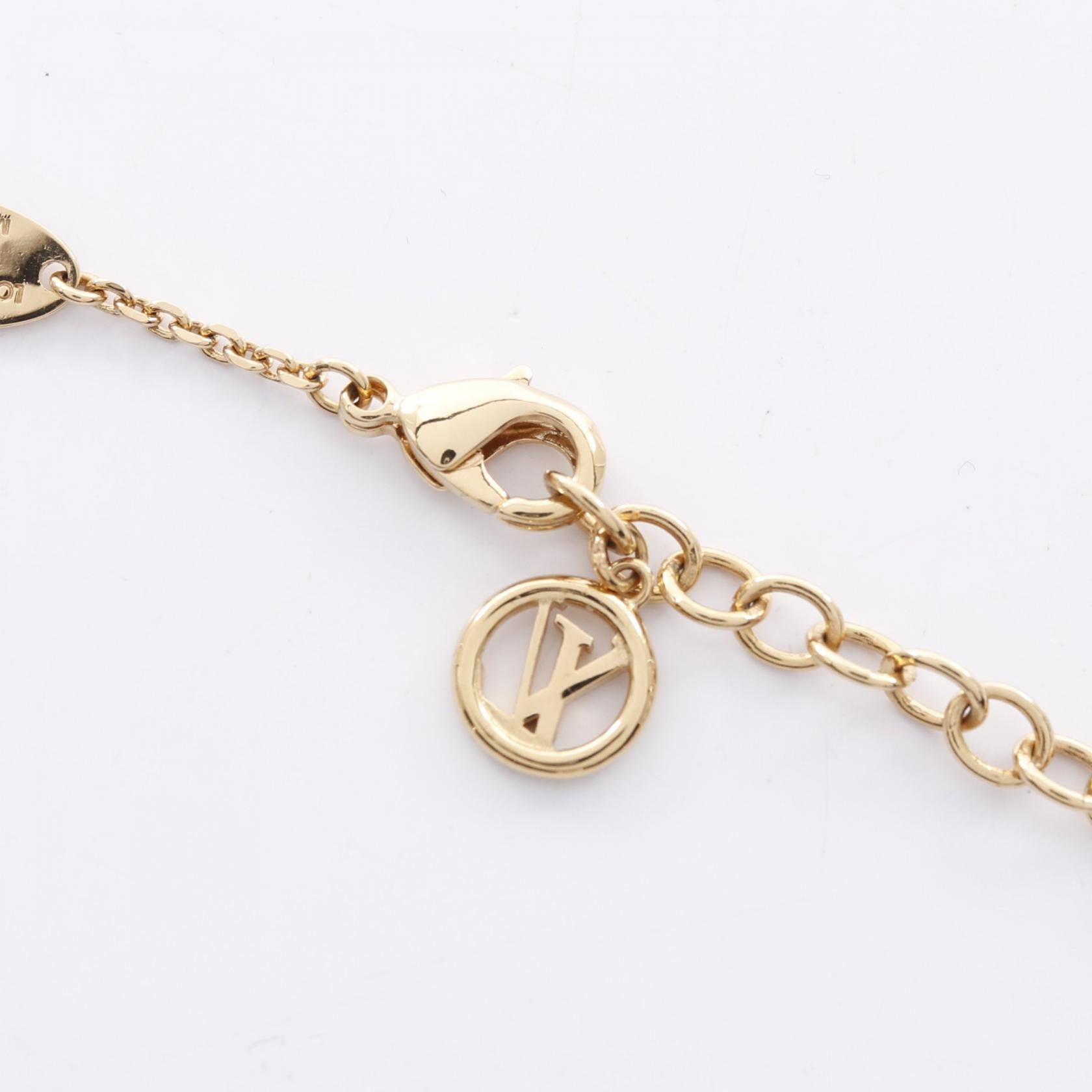 Louis Vuitton Louis Vuitton Louis Vuitton Baby Louis Necklace Metal Necklace M01614 Size ONE SIZE - 4 Thumbnail