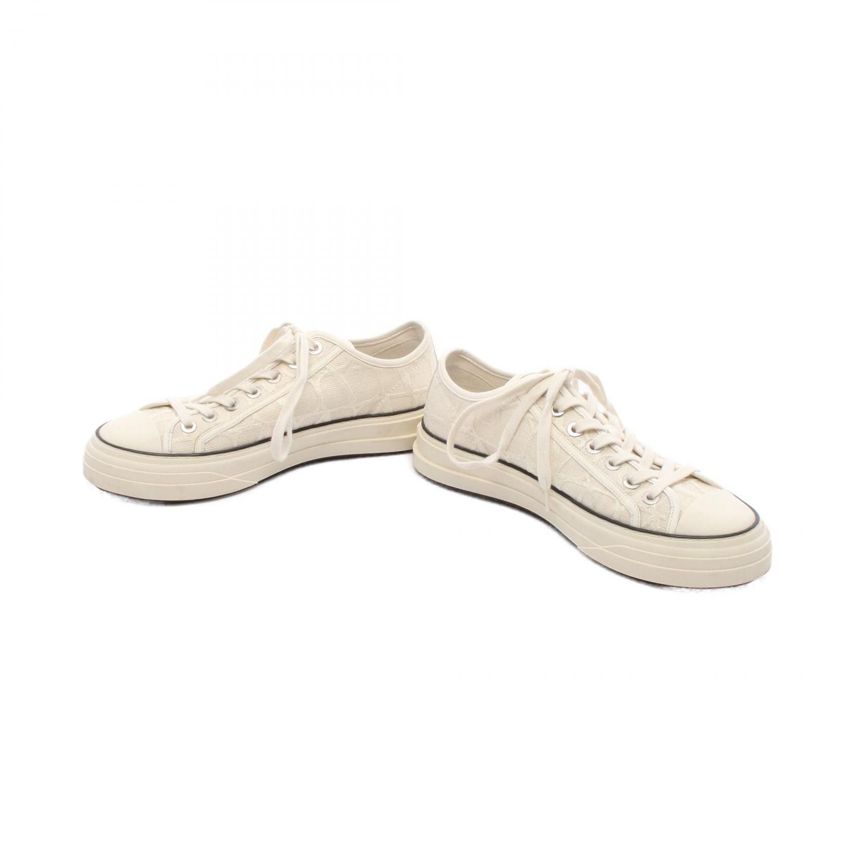Valentino Valentino Valentino Toile Iconographe Canvas Leather Sneakers Canvas Shoes Size ONE SIZE - 3 Thumbnail