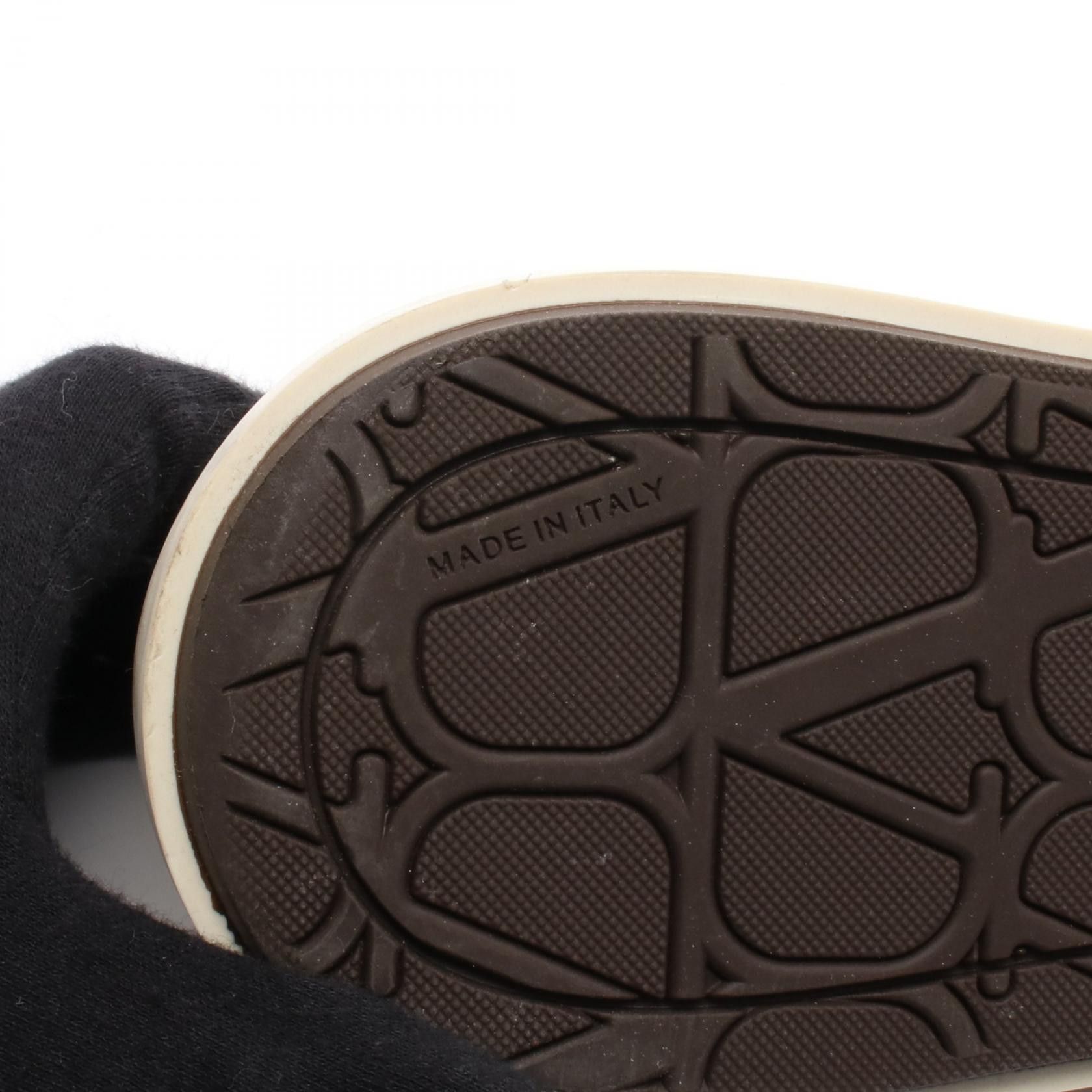 Valentino Valentino Valentino Toile Iconographe Canvas Leather Sneakers Canvas Shoes Size ONE SIZE - 6 Thumbnail
