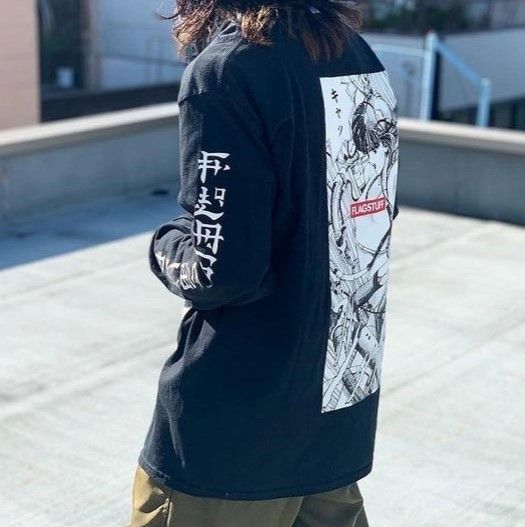 Other Other F-LAGSTUF-F × Video Girl Long Sleeve T-shirt Cotton T-shirt Cotton T-Shirts 19SS-FSxVG-03 Size ONE SIZE - 3 Thumbnail