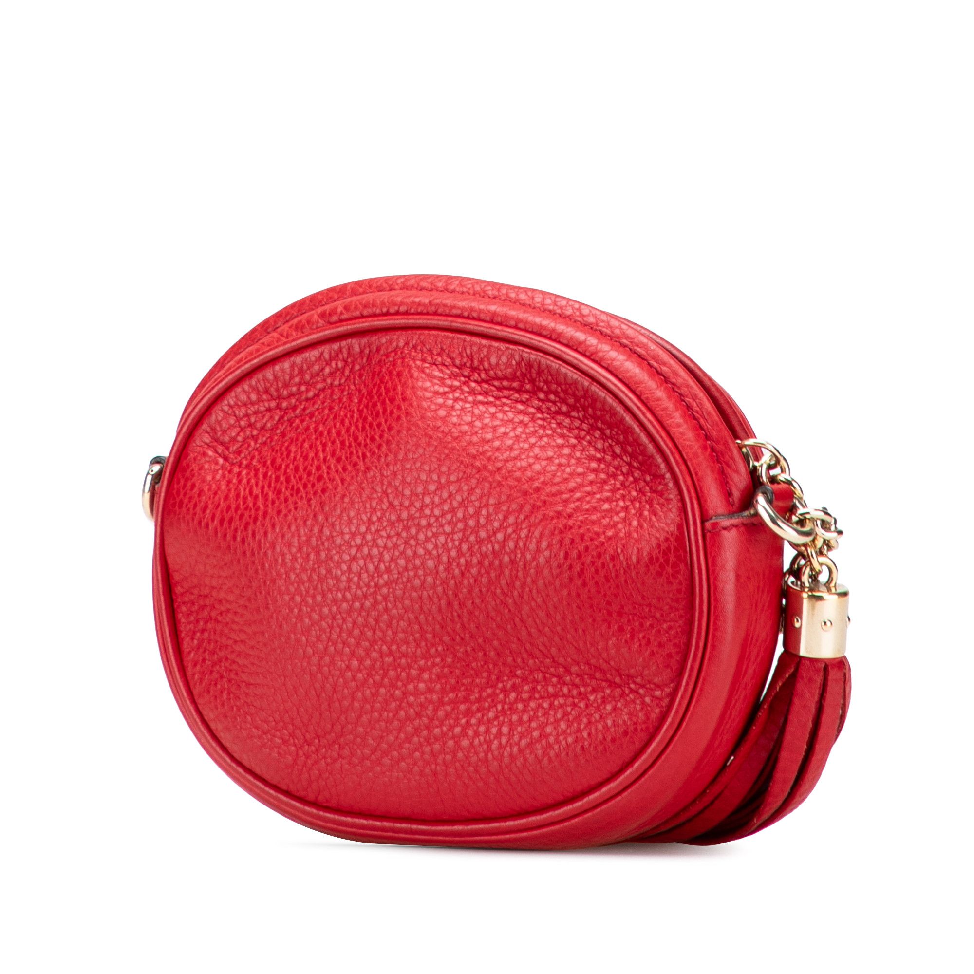 Gucci Gucci Mini Pebbled Calfskin Soho Chain Crossbody Size ONE SIZE - 2 Thumbnail