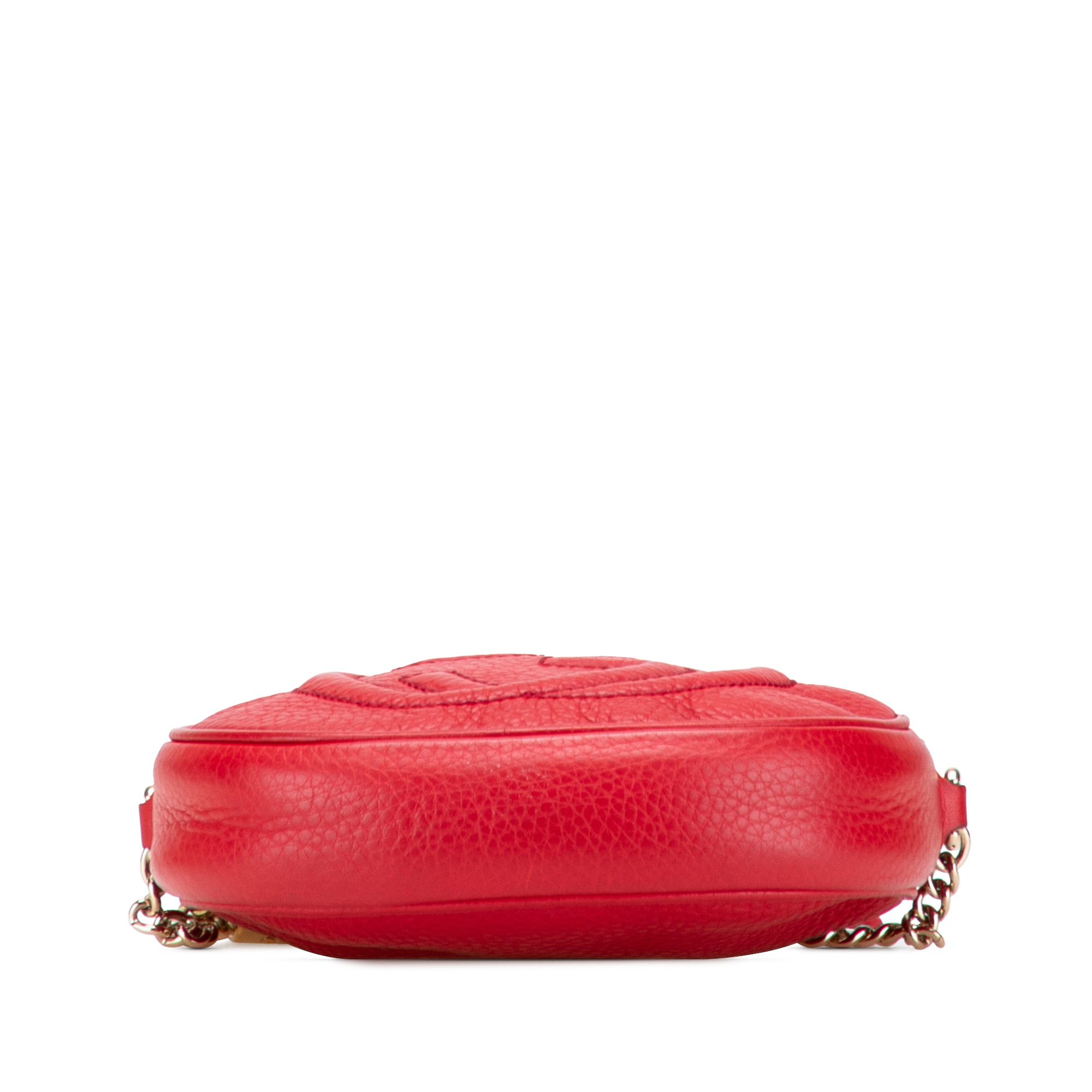 Gucci Gucci Mini Pebbled Calfskin Soho Chain Crossbody Size ONE SIZE - 3 Thumbnail