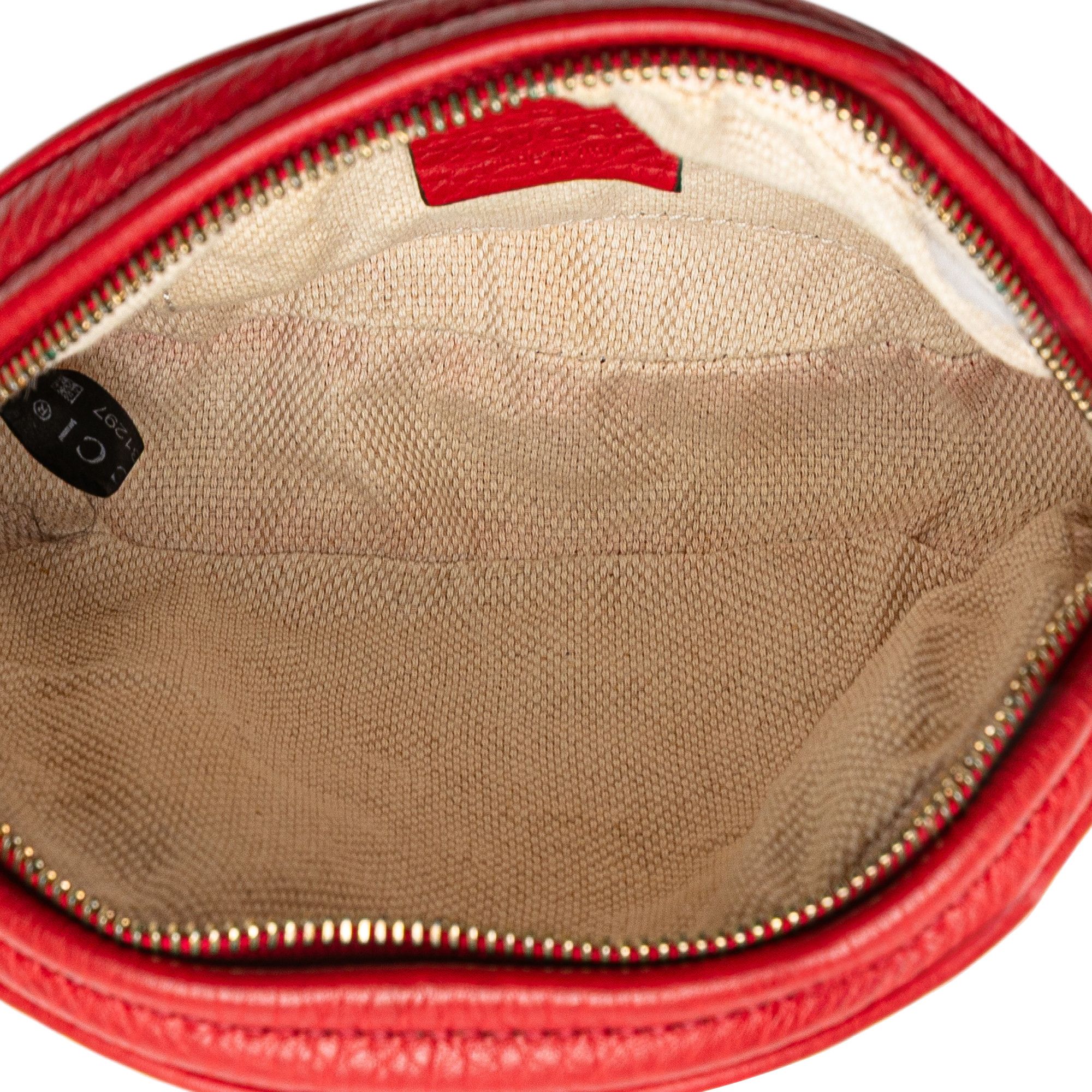 Gucci Gucci Mini Pebbled Calfskin Soho Chain Crossbody Size ONE SIZE - 4 Thumbnail