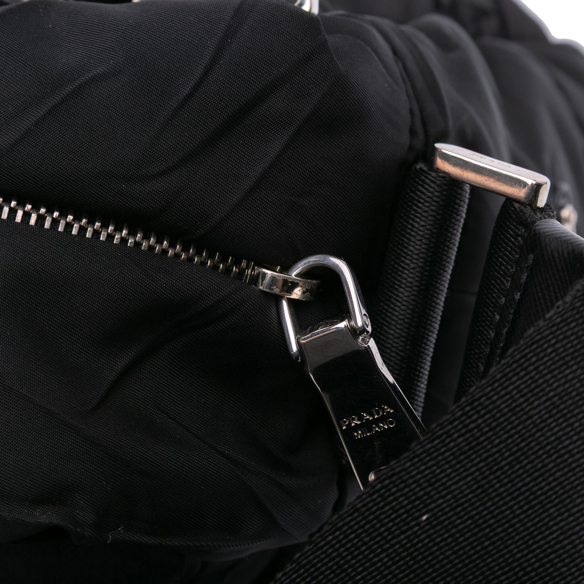 Prada Prada Quilted Tessuto Messenger Bag Size ONE SIZE - 9 Thumbnail