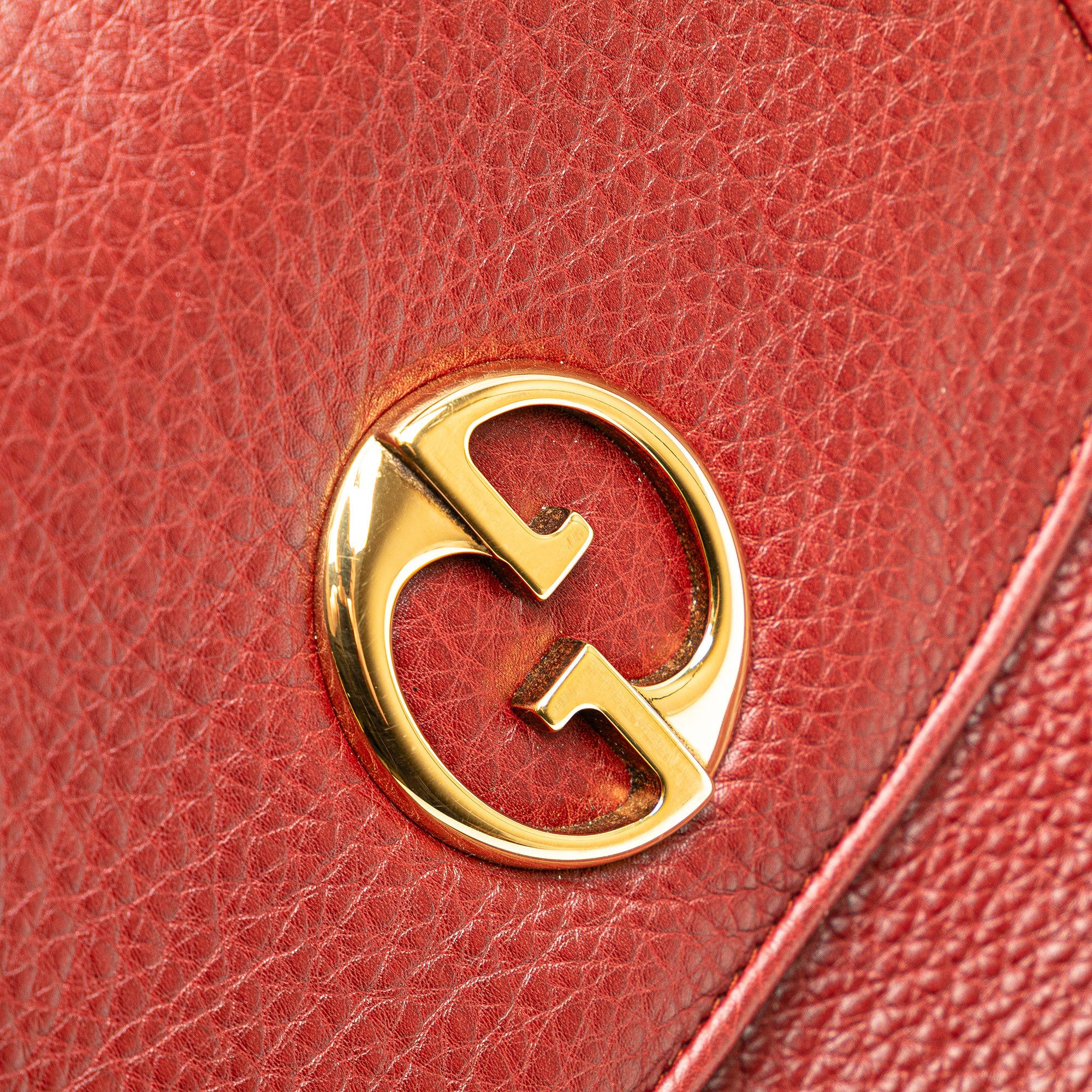 Gucci Gucci Leather 1973 Shoulder Bag Size ONE SIZE - 7 Thumbnail